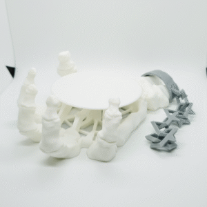 Posavasos Interactivo Mano de Esqueleto Halloween