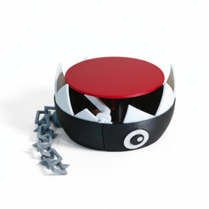 Posavasos interactivo Chain Chomp Super Mario Bros